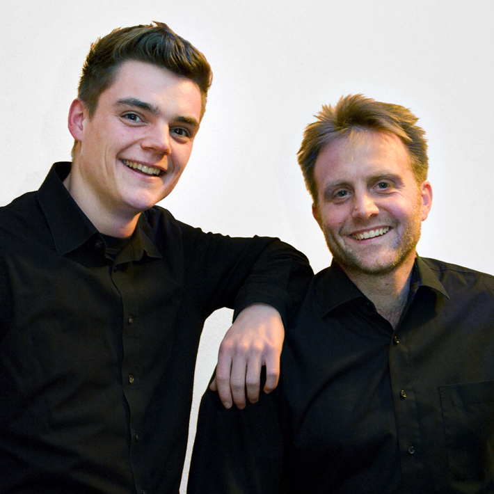 Philip Bräutigam und Jens Weismantel