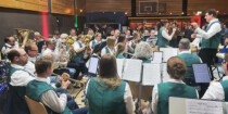 Das Stammorchester beim Äbbelwoifest Lützelhausen
