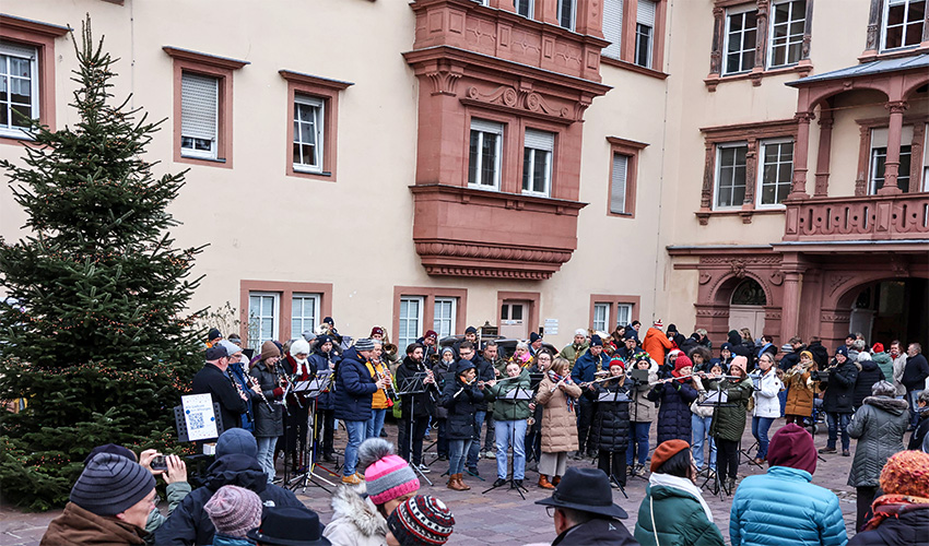 Weihnachtslieder im Schloss Meerholz