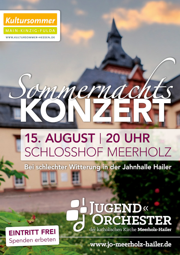 Plakat Sommernachtskonzert 2026